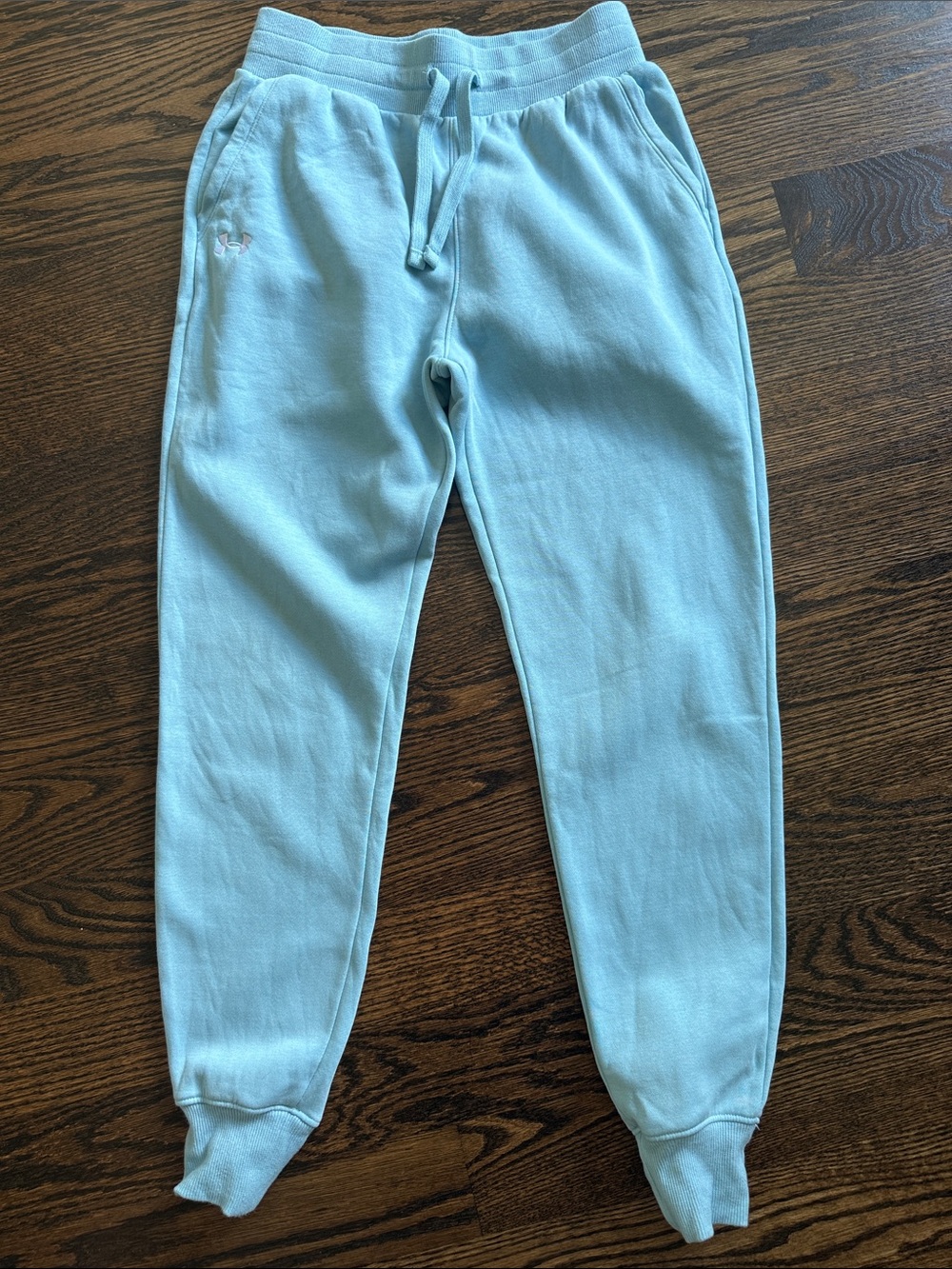 Under Armour Light Blue Kids Fleece Joggers